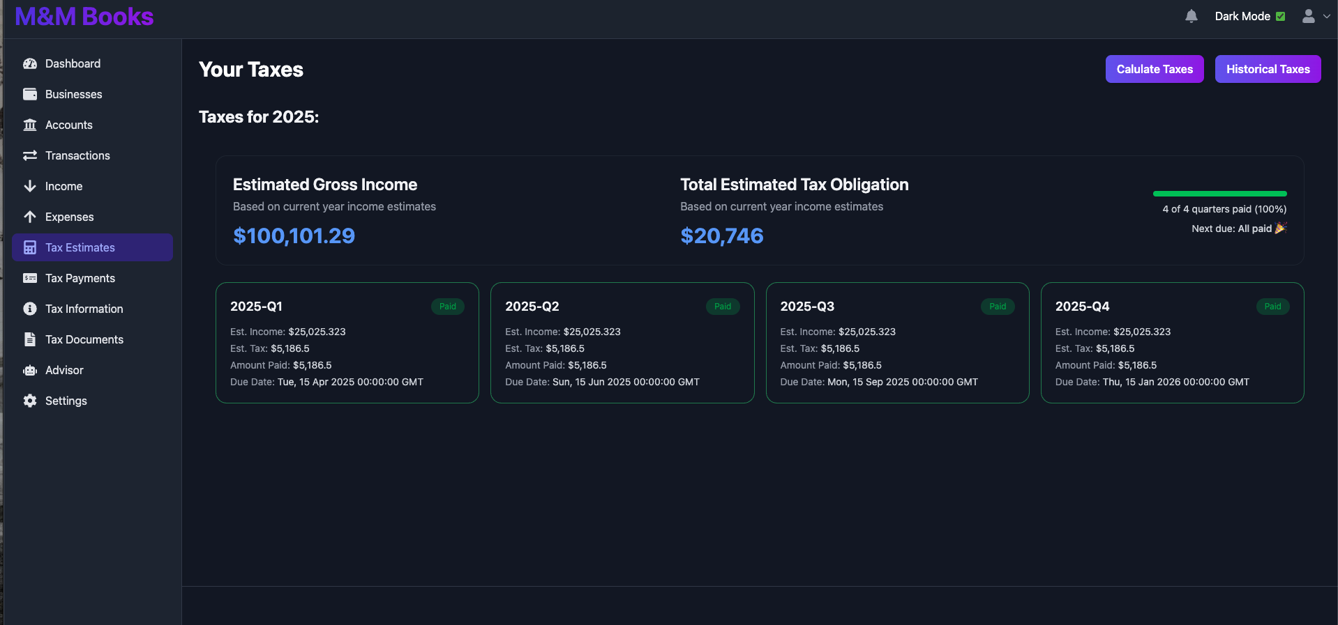 Dashboard Preview